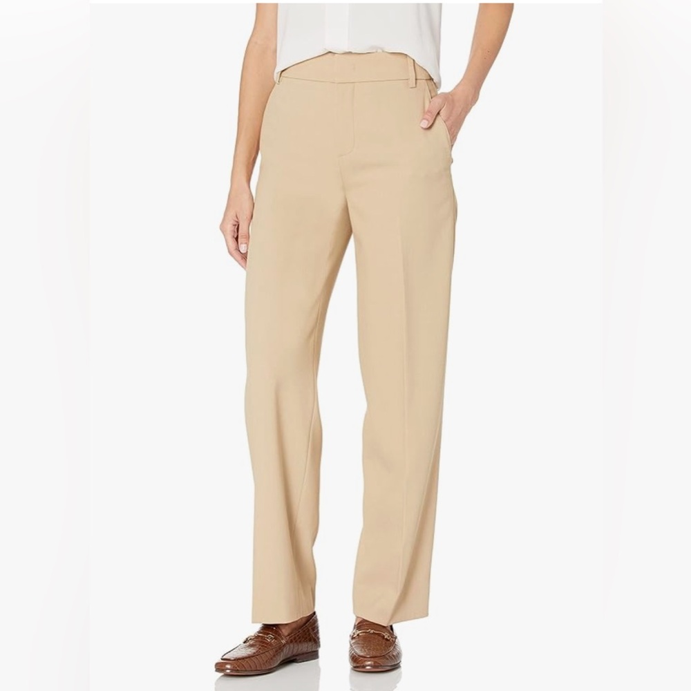 NWT Vince High Waisted Women's Wool Straight Leg Pants